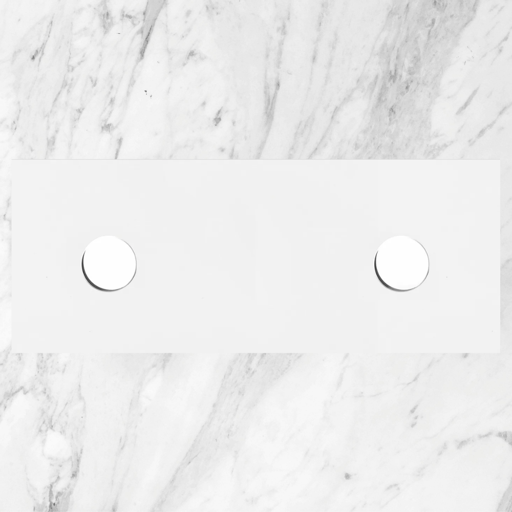 Otti Solid Surface 1500mm Matte White Top