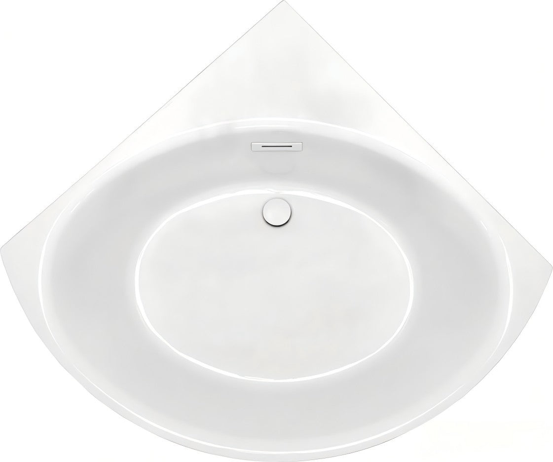 Stanford Triangle Corner Bathtub - Gloss White