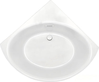 Stanford Triangle Corner Bathtub - Gloss White