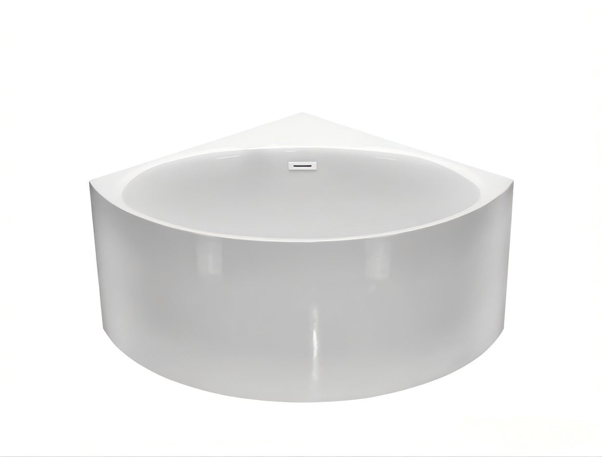 Stanford Triangle Corner Bathtub - Gloss White