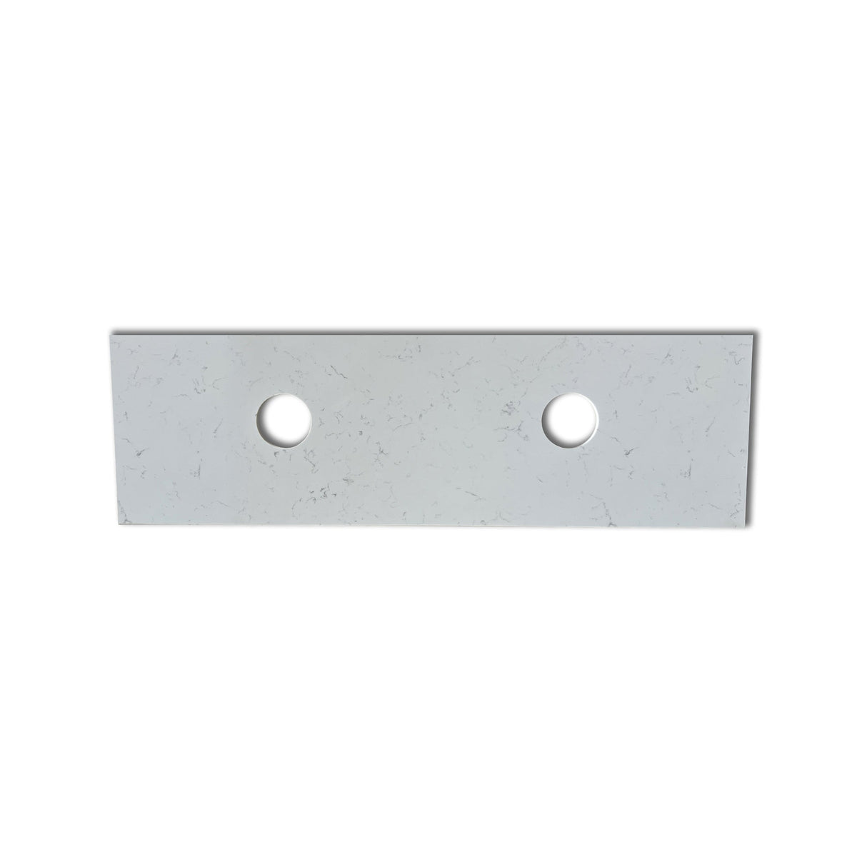 1500mm Square Corner Stone Top-Luna White/Carrara/Black