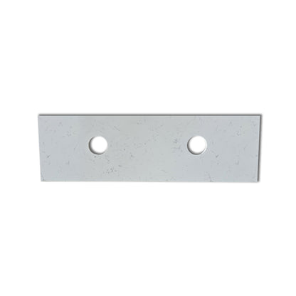 1500mm Square Corner Stone Top-Luna White/Carrara/Black