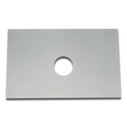 750mm Square Corner Stone Top-Luna White/Carrara/Black