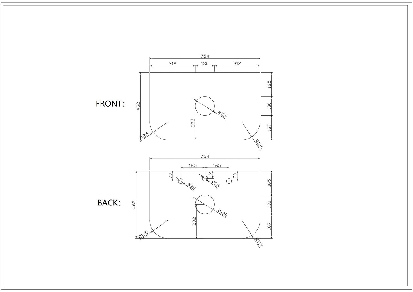 Elva 750mm Wall-Hung Cabinet - Natural Oak