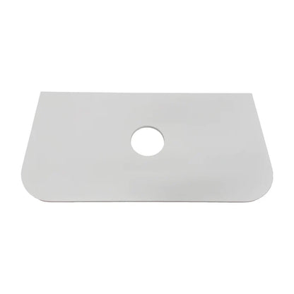 Rome 900mm Wall-Hung Cabinet - Matt Black - 900mm / Matt Black White Stone Top