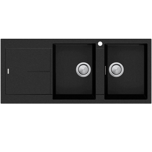 Oliveri San-Black Dble RHB B&DR