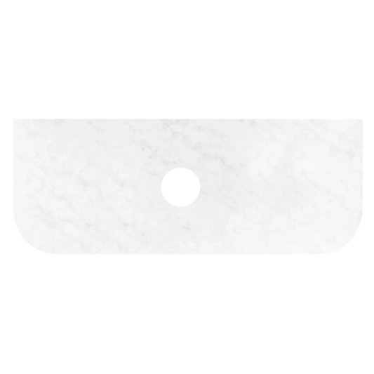 Otti Havana 1200mm Solid Surface Cloudy Carrara Top