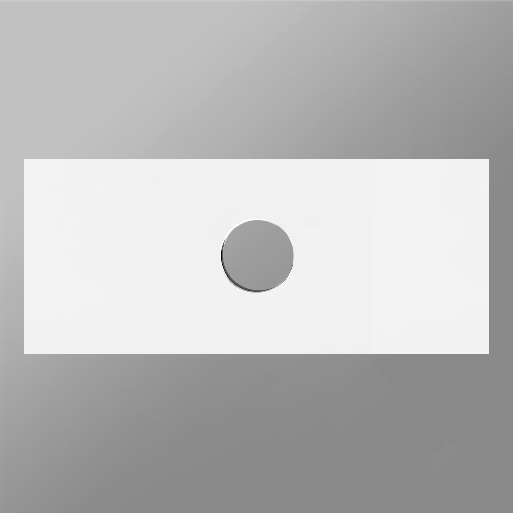 Otti Vanity Top 1200x465x20mm Pure White