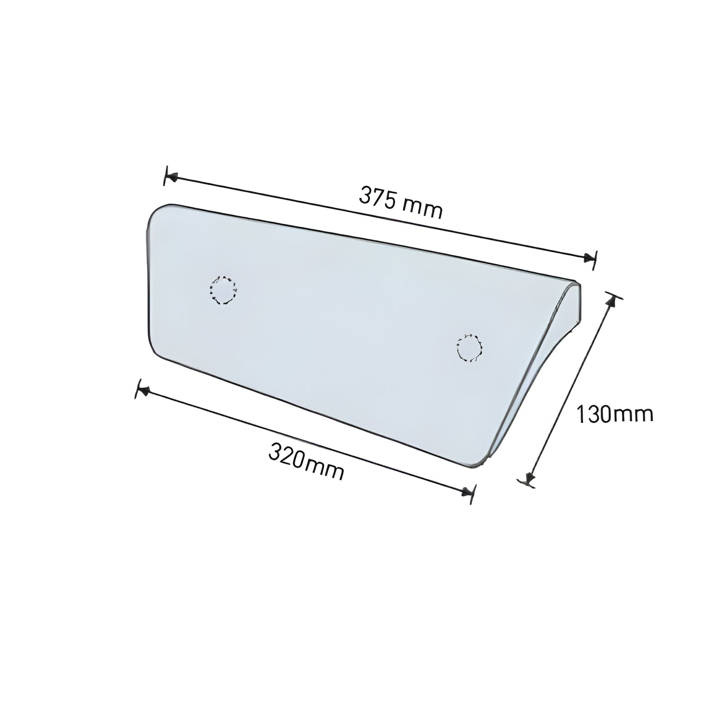 DECINA FIORE BATH PILLOW HEADREST 375MM