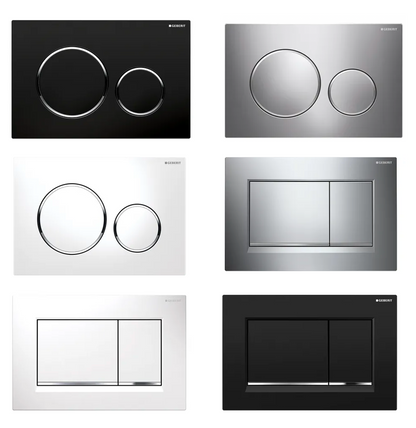 Alzano Floor Mount Pan Geberit Inwall Cistern Set