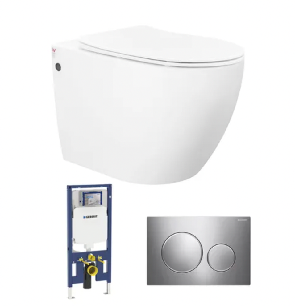 Voghera  Wall Hung Pan Geberit Inwall Cistern Set