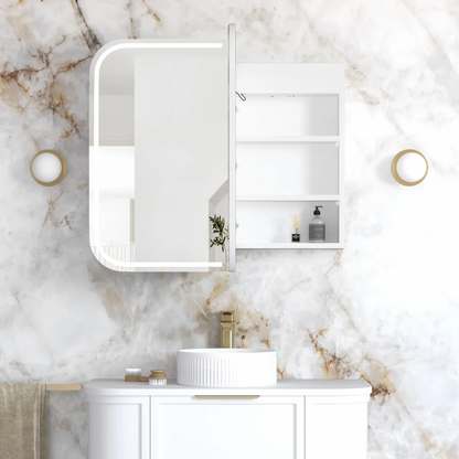 Otti Newport   LED Mirror Cabinet 900mm