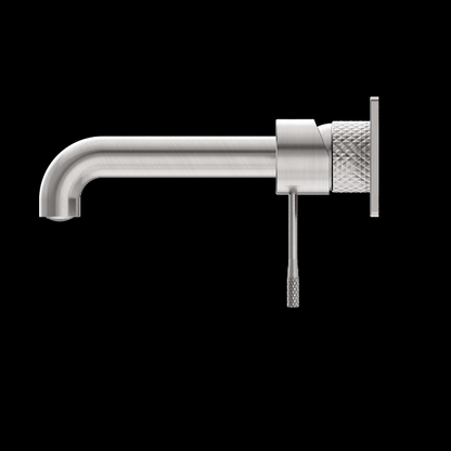 Nero Opal Wall Basin/Bath Mixer 260mm  NR251907A260BN