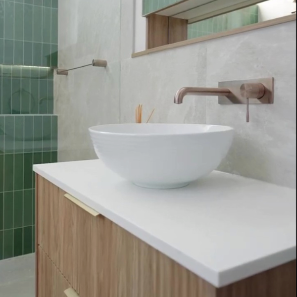Nero Opal Wall Basin/Bath Mixer 260mm  NR251907A260BZ