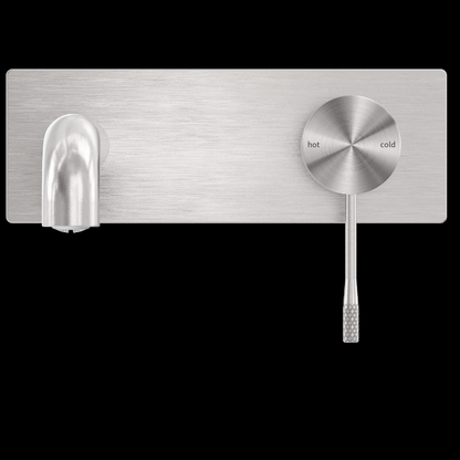 Nero Opal Wall Basin/Bath Mixer 230mm  NR251907A230BN