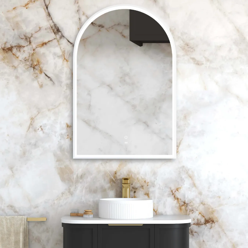 Otti LED Archie  Metal Frame Mirror 900x600mm