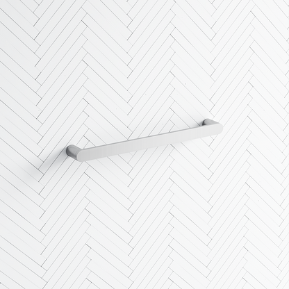 630mm ThermoGroup 12V Flat Pill Single Bar Heated Towel Rail Variant Colour Available