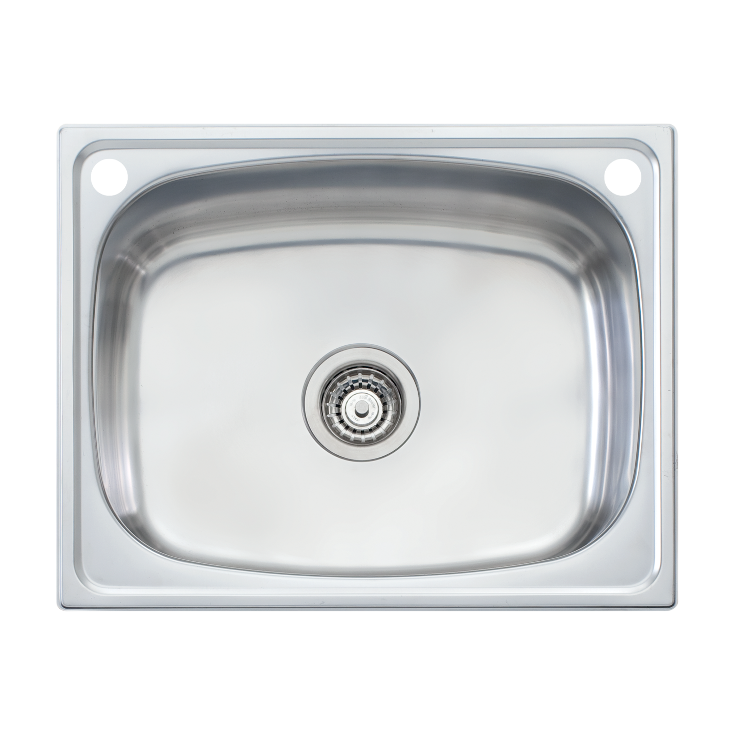Oliveri Laundry 45L Tub With Rinse Bypass Stainless Steel