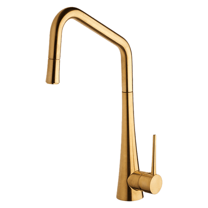 TINK-D Kitchen Mixer With Pull-Out Lead Free - Brushed Gold