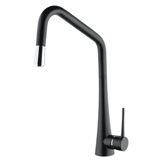 TINK-D Kitchen Mixer With Pull-Out Lead Free - Black