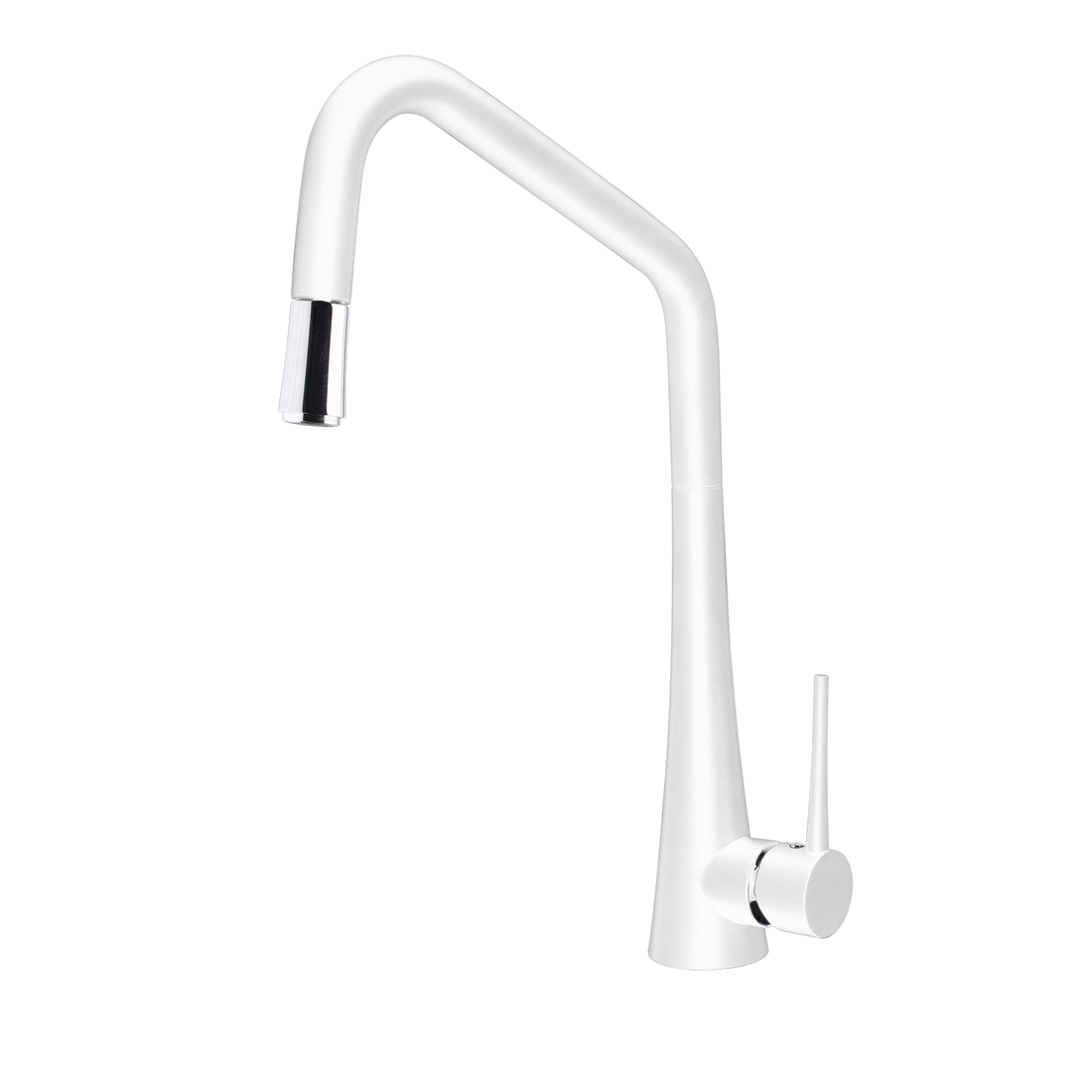 TINK-D Kitchen Mixer With Pull-Out Lead Free - White