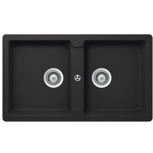Schock Typos Double Bowl NTH Onyx