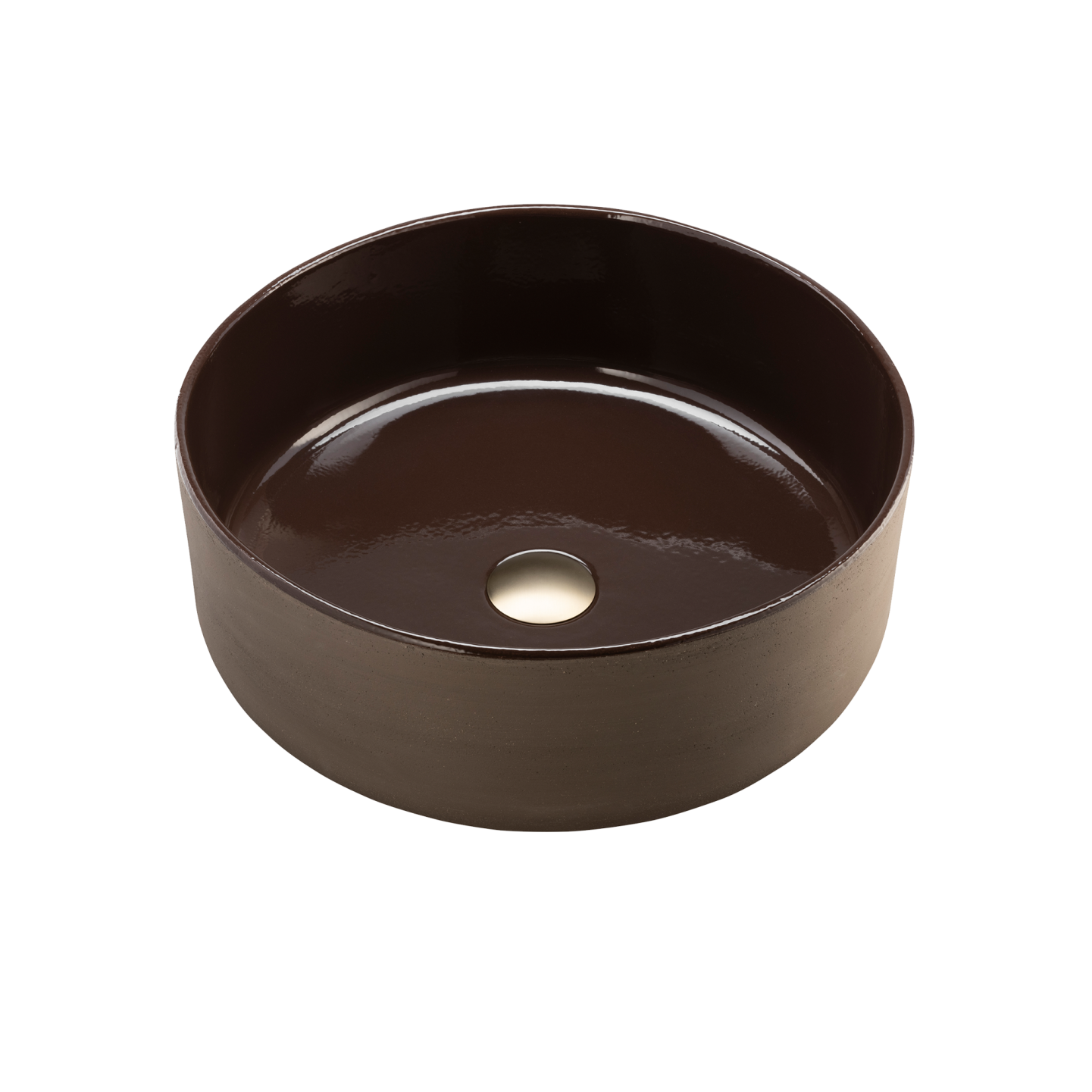 Oliveri Terzofoco Circular Counter Top Basin Natural Earth
