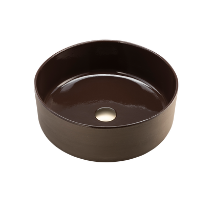 Oliveri Terzofoco Circular Counter Top Basin Natural Earth