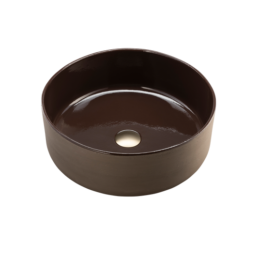 Oliveri Terzofoco Circular Counter Top Basin Natural Earth