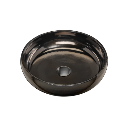 Oliveri Terzofoco Curved Counter Top Basin Brown Gold