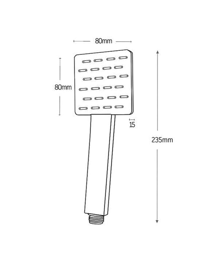 Inspire Taran Shower Rail