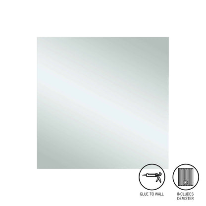 Thermogroup Jackson 750 Square Polished Edge Mirror