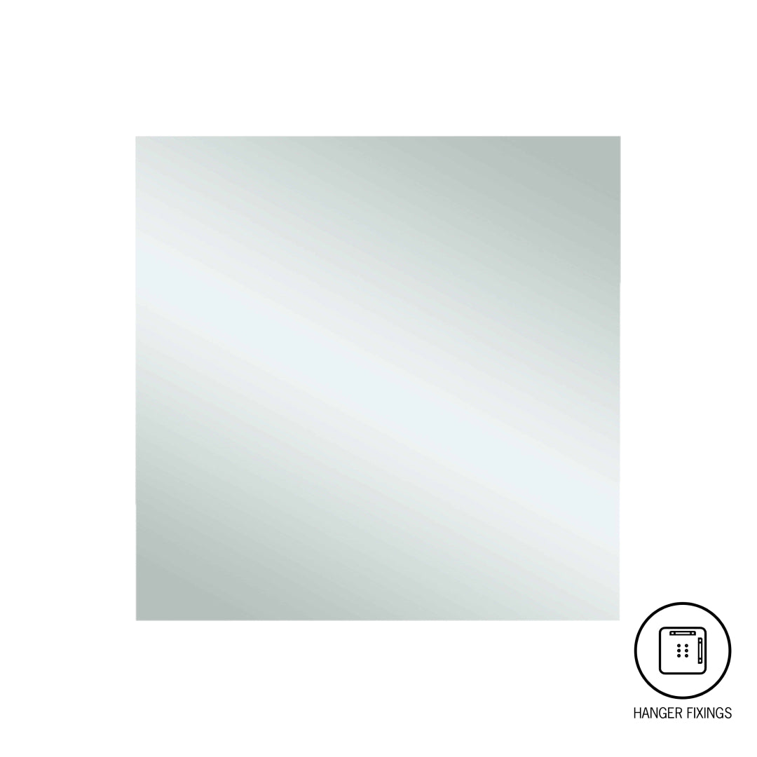 Thermogroup Jackson Square 750 Polished Edge Mirror