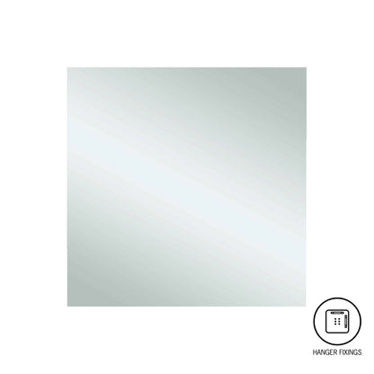 Thermogroup Jackson Square 750 Polished Edge Mirror