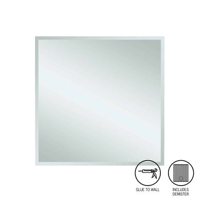 Thermogroup Montana Square 25mm Bevel Edge Mirror