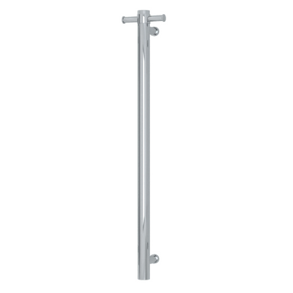 Thermorail Round 900 Non-Heated Vertical Single Towel Rail