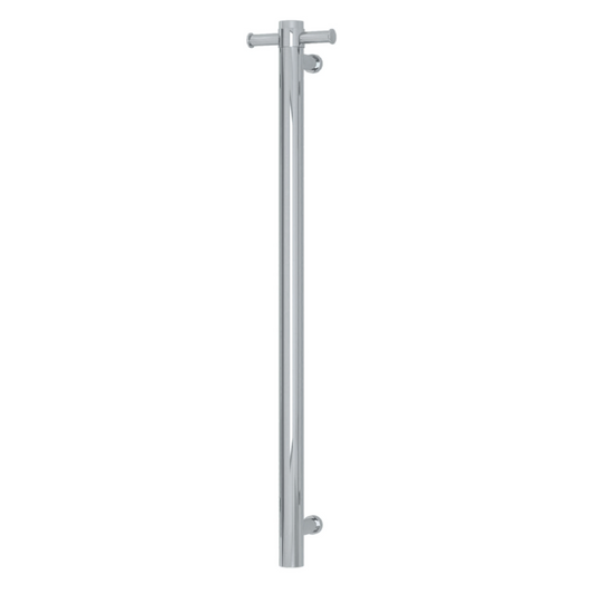 Thermorail Round 900 Non-Heated Vertical Single Towel Rail