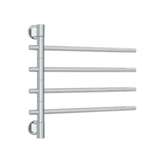 Thermorail Straight Round Swivel Non-Heated Towel Rail