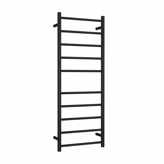 SR19MB Matt  Round Ladder Heated Towel Rail