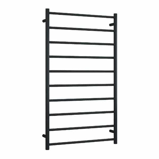 SR69MB Matt  Straight Round Heated Ladder Rail