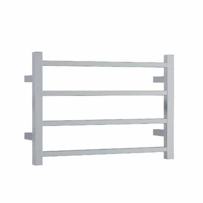 Thermorail 240V Straight 600 Square Ladder Heated Towel Rail