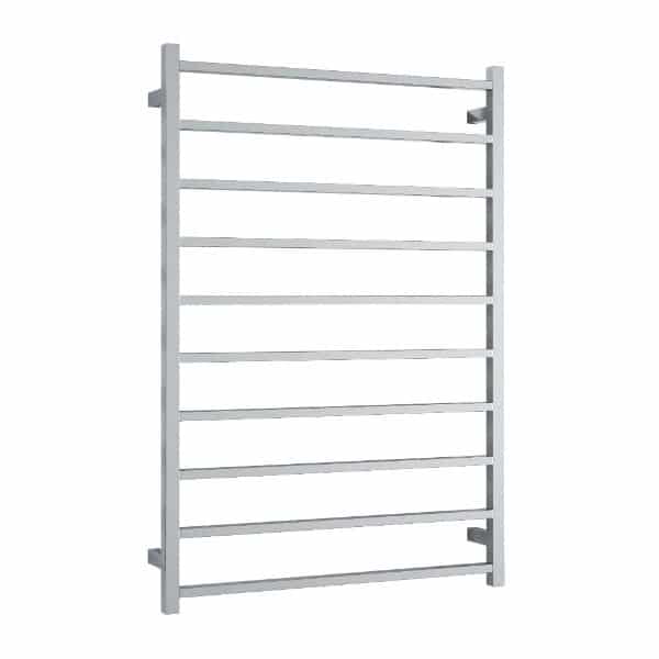 Thermorail 240V Straight 800 Square Ladder Heated Towel Rail