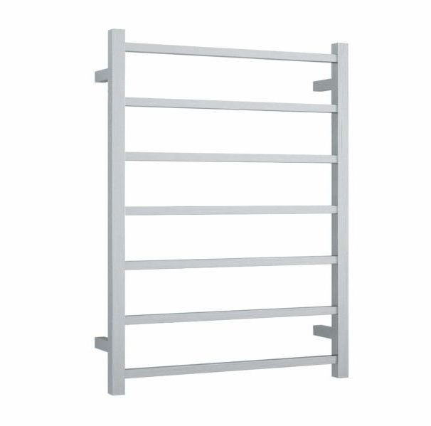Thermogroup 240V Straight 600 Square Ladder Heated Towel Rail