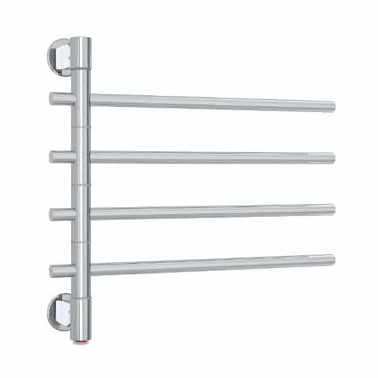 Thermorail 240V Straight/Round 600 Swivel Heated Towel Rail