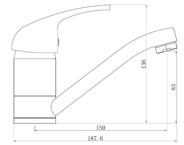 Traditional Swivel Basin Mixer