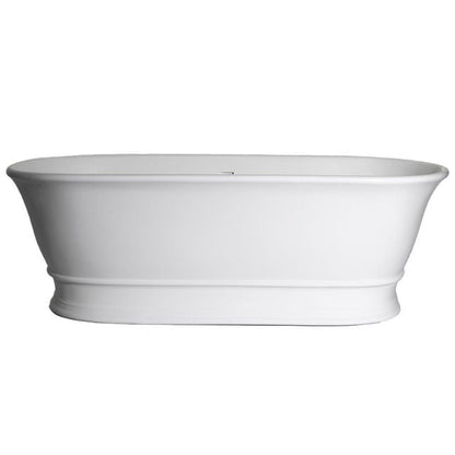 Turner Hastings Cambridge 156 TitanCast Bath with Overflow