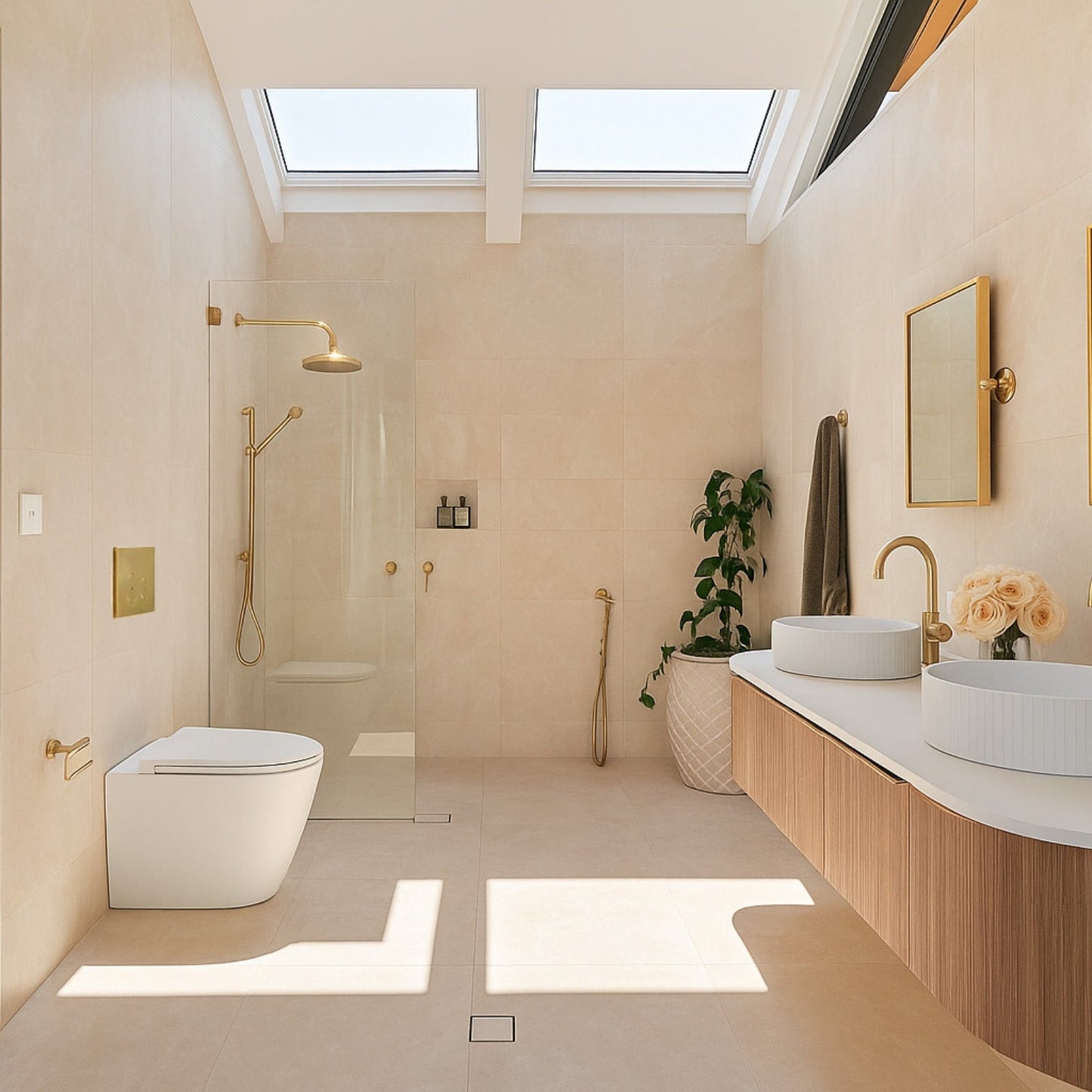 Build Your In-Wall Toilet: Turner Hastings Fino WhisperFlush Wall Faced Toilet Pan  with Cistern Options