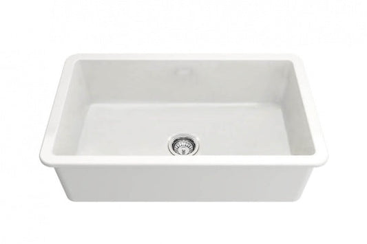 Turner Hastings Cuisine 81 x 48 Inset / Undermount Fine Fireclay Sink