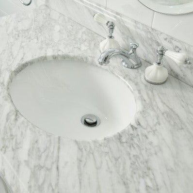 Turner Hastings Coventry 1200mm Satin  Vanity, Marble Top, Single Bowl