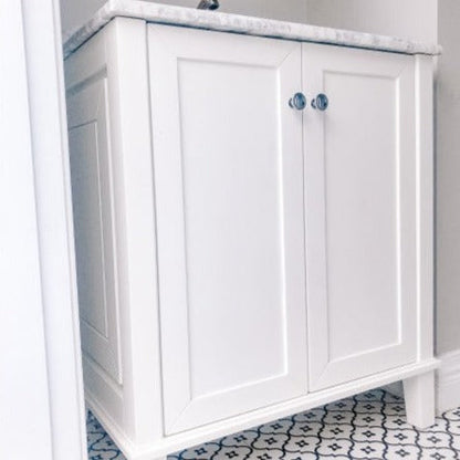 Turner Hastings Coventry 750mm Satin  Vanity, Marble Top